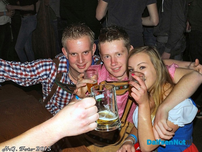 Volle bak bij Oktoberfest. - Foto: H.G. Foto