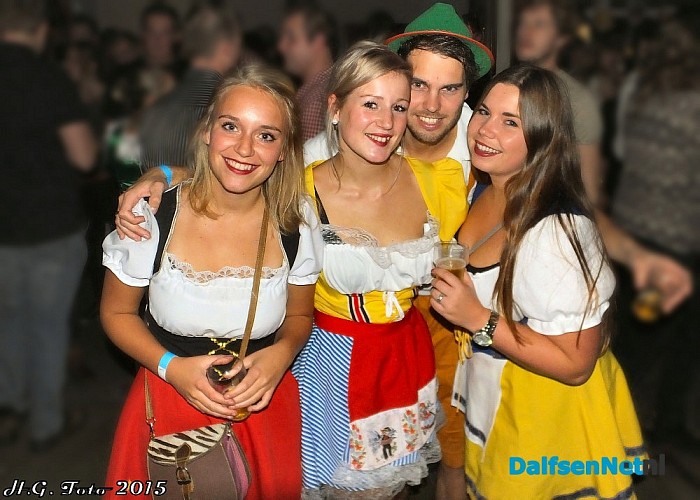 Volle bak bij Oktoberfest. - Foto: H.G. Foto