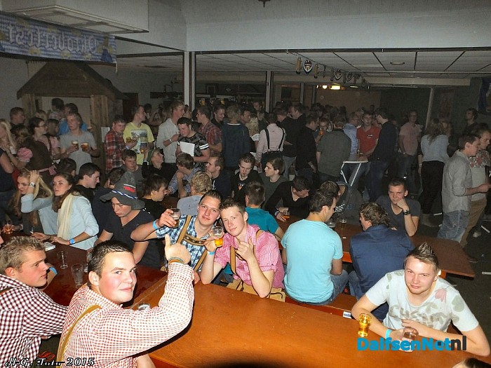 Volle bak bij Oktoberfest. - Foto: H.G. Foto
