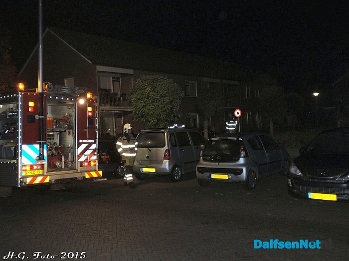 Woningbrand Pastoriestraat. - Foto: H.G. Foto