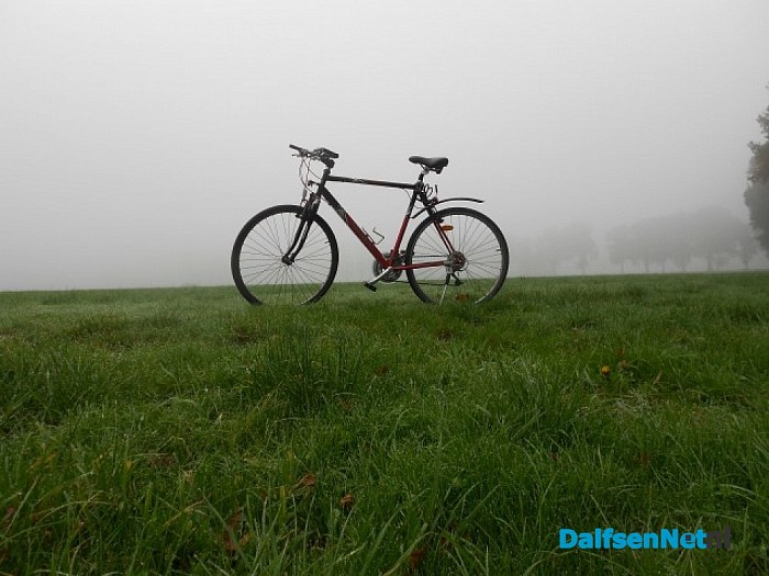 De mist overdag geeft ook wel sfeer
