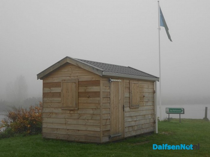 De mist overdag geeft ook wel sfeer