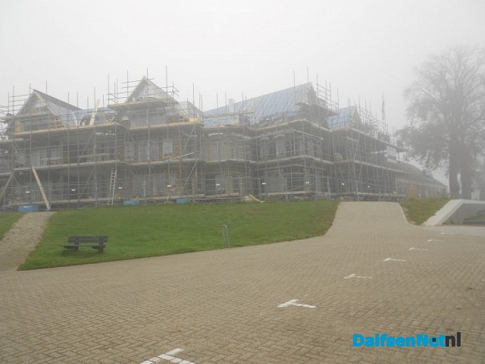 De mist overdag geeft ook wel sfeer