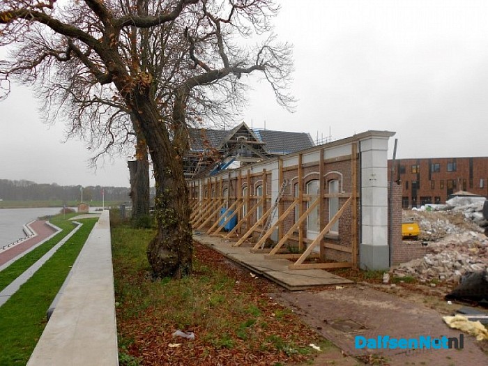 De fabriek op zich is weg