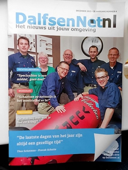 De nieuwe Dalfsennet magazine komt deze week