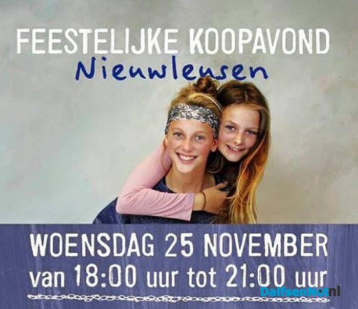 Feestelijke koopavond Nieuwleusen Noord