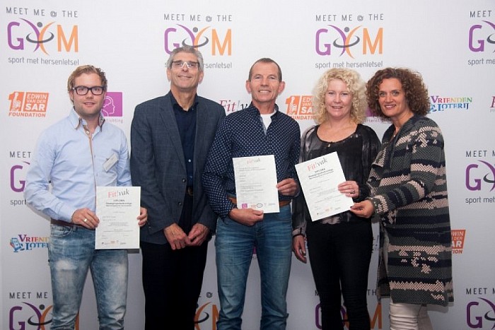 Kontrast Sport en Wellness ontvangt certificaat hersenletsel - Foto: Eigen geleverde foto
