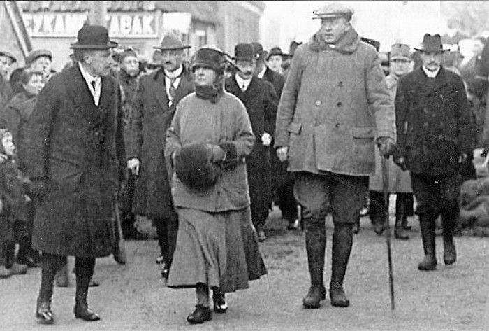 Koninklijk bezoek in 1926 - Foto: Lenze L