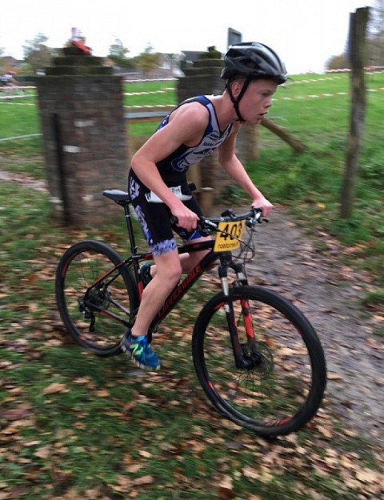 NK Cross Duathlon: Zilver voor Ruben Slot - Foto: Eigen geleverde foto