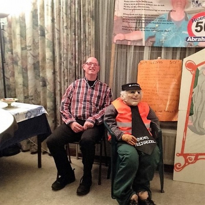 Alfons werd 50 en dat moet gezien worden - Foto: Eigen geleverde foto
