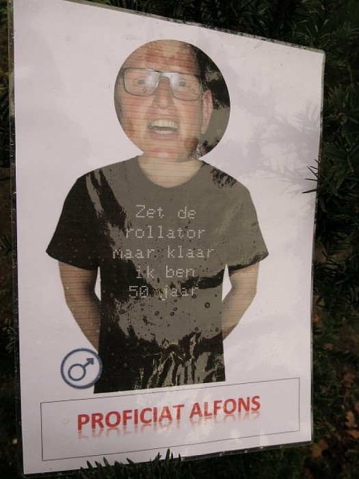 Alfons werd 50 en dat moet gezien worden - Foto: Wim