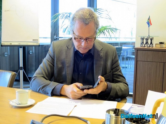 Burgemeester Han Noten niet boos, maar wel teleurgesteld in de COA - Foto: Wim