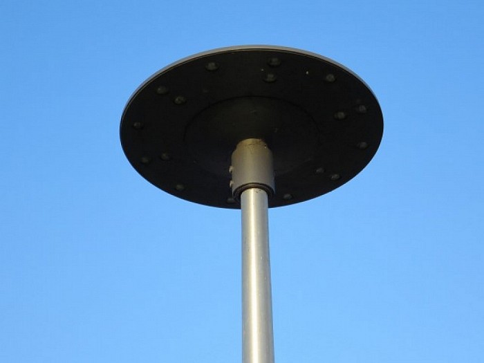 Sfeerverlichting vanaf de rotonde tot de brug - Foto: Wim