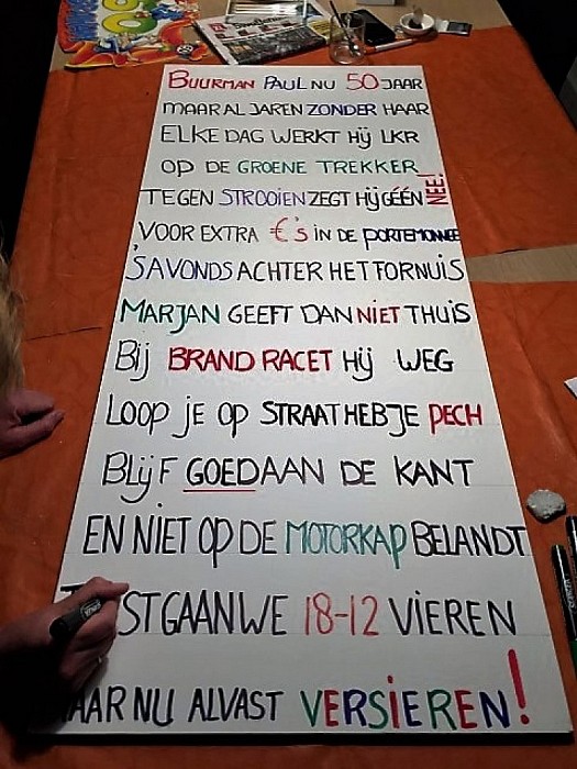 Buurman Paul 50 jaar - Foto: Eigen geleverde foto