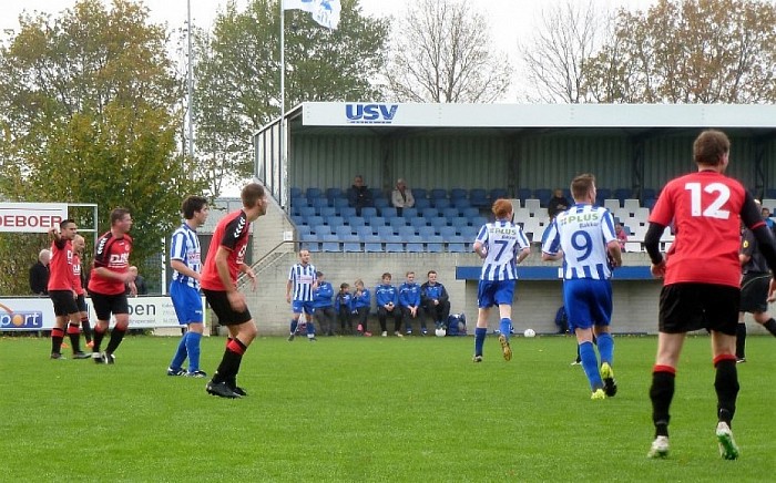 USV toont veerkracht tegen De Gazelle - Foto: Eigen geleverde foto