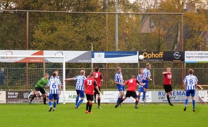USV toont veerkracht tegen De Gazelle - Foto: Eigen geleverde foto