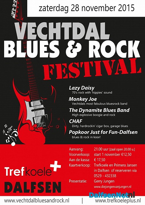 Vechtdal Blues & Rockfestival 28 nov