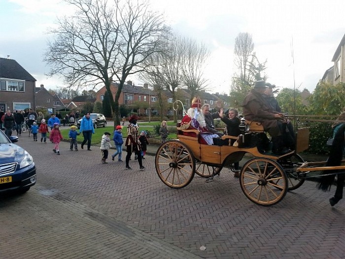 Sinterklaas komt aan in Lemelerveld - Foto: Eigen geleverde foto
