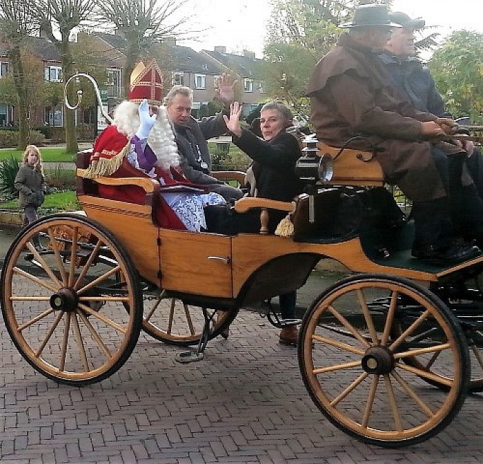 Sinterklaas komt aan in Lemelerveld - Foto: Eigen geleverde foto
