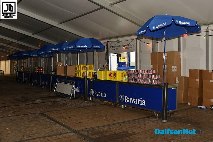 Bakfeest is er bijna klaar voor, morgen zeggen ze Mooi daj d’r bunt! - Foto: Johan Bokma