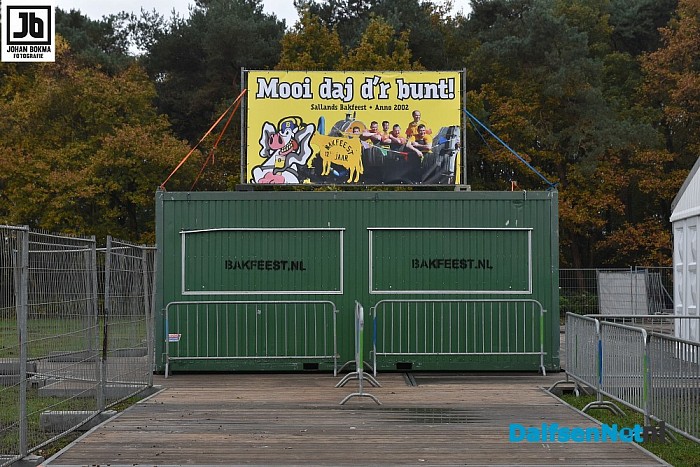 Bakfeest is er bijna klaar voor, morgen zeggen ze Mooi daj d’r bunt! - Foto: Johan Bokma
