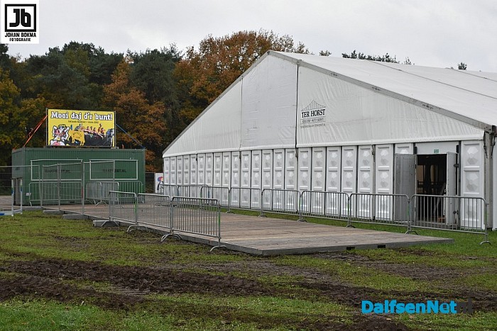 Bakfeest is er bijna klaar voor, morgen zeggen ze Mooi daj d’r bunt! - Foto: Johan Bokma