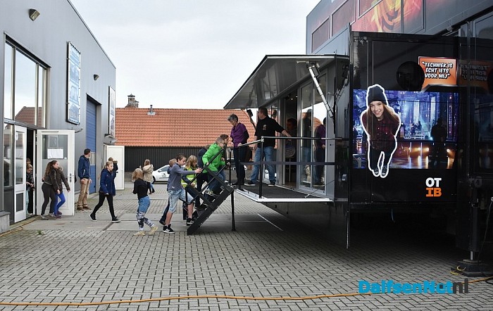 Kinderen maken kennis met techniek bij Morrenhof – Jansen installatiebedrijven - Foto: Johan Bokma