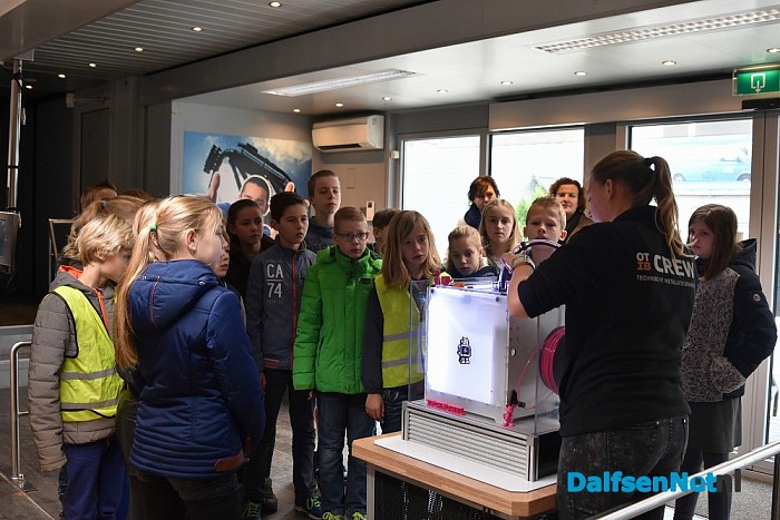 Kinderen maken kennis met techniek bij Morrenhof – Jansen installatiebedrijven - Foto: Johan Bokma