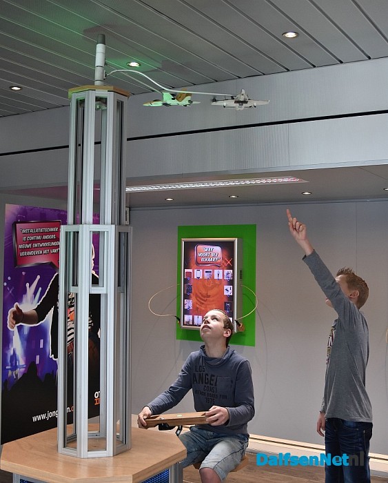 Kinderen maken kennis met techniek bij Morrenhof – Jansen installatiebedrijven - Foto: Johan Bokma