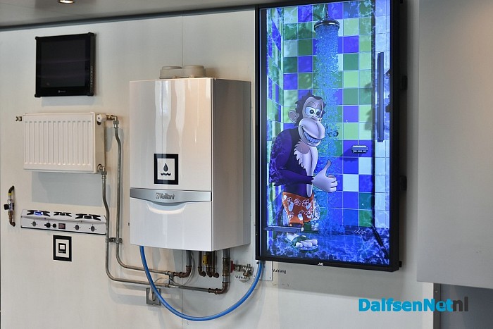 Kinderen maken kennis met techniek bij Morrenhof – Jansen installatiebedrijven - Foto: Johan Bokma