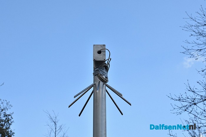 Cameratoezicht bij het station Dalfsen bijna gereed - Foto: Johan Bokma