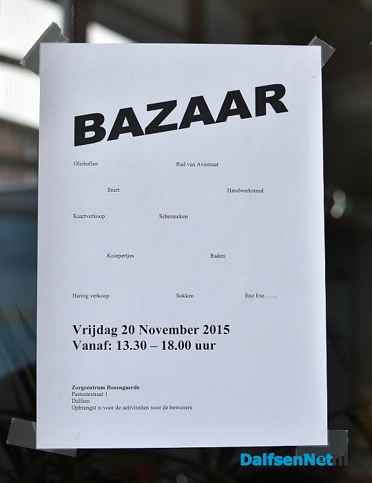 Gezellige bazaar en rommelmarkt bij de Rozengaerde - Foto: Johan Bokma