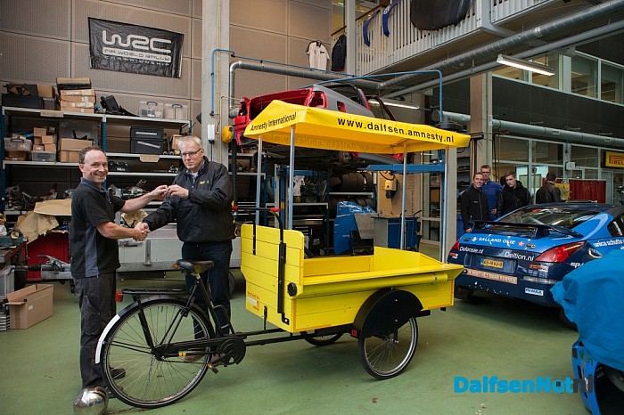 Deltion-college pimpt Amnesty-bakfiets