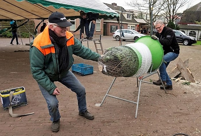 Het kerstgebeuren - Foto: Geert Bistervels
