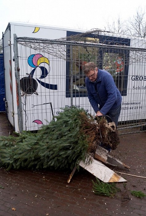 Het kerstgebeuren - Foto: Geert Bistervels