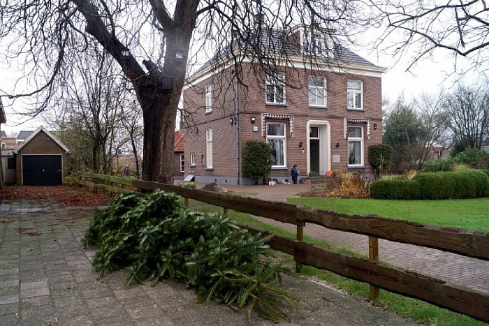 2015 Ook dit jaar weer schitterende kerstboom voor Hospice - Foto: Geert Bistervels