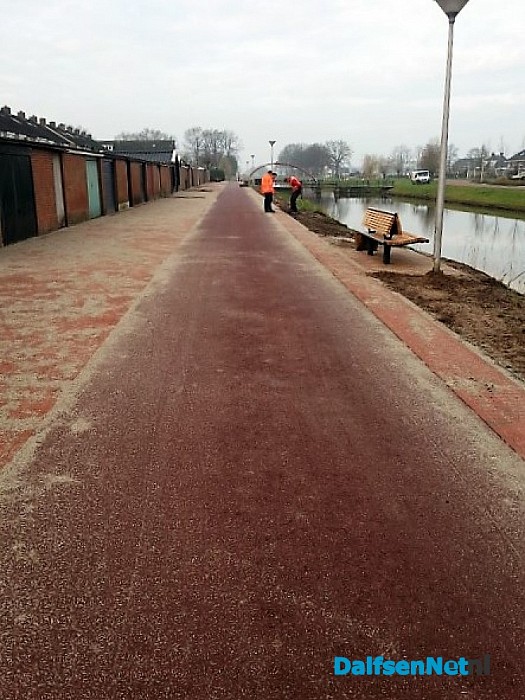 Vanmiddag oplevering fietsstraat Lemelerveld