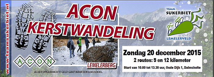 Kerstwandeling Lemelerberg voor het hele gezin - Foto: Eigen geleverde foto
