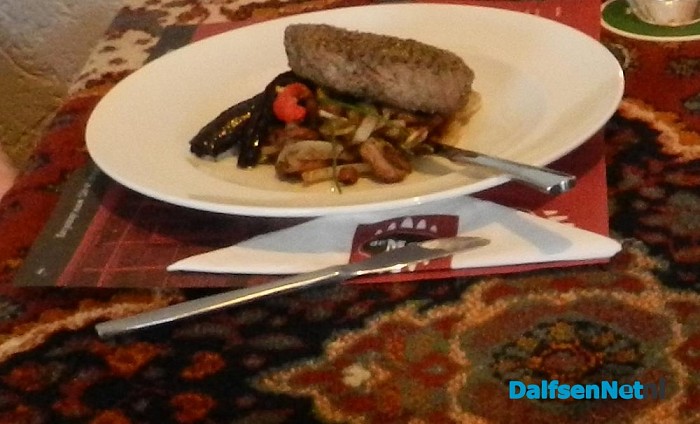 Genoten van ons diner voor twee