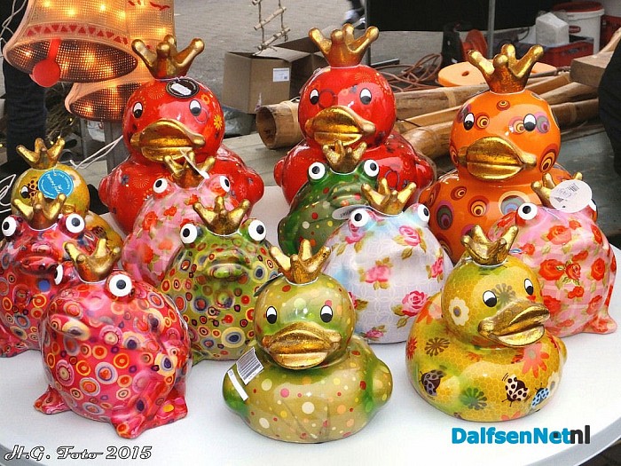 Ook kerstmarkt in Nieuwleusen. - Foto: H.G. Foto