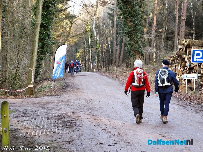 2e dag midwinterwandeling Greenshoes ook succes. - Foto: H.G. Foto