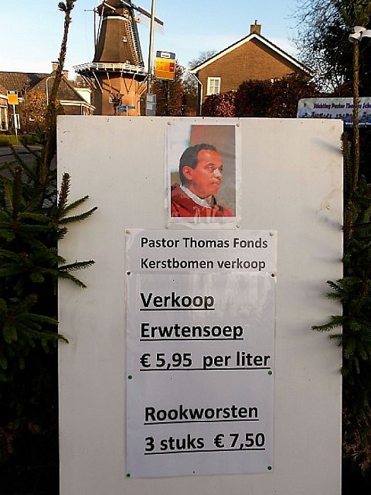 Het worst snertweer in Hoonhorst - Foto: Wim