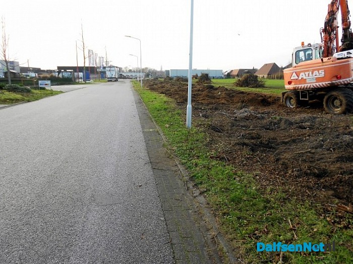 Het bouwrijp maken kan beginnen