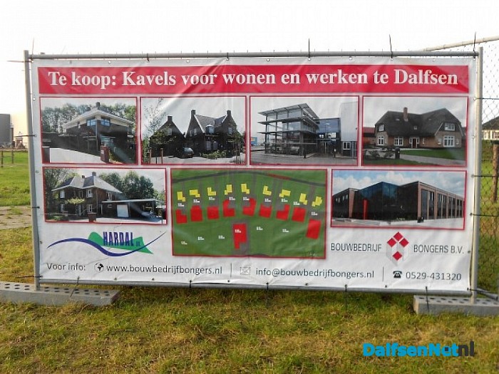 Het bouwrijp maken kan beginnen