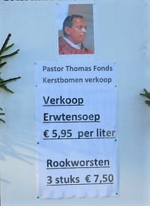 Het worst snertweer in Hoonhorst - Foto: Wim
