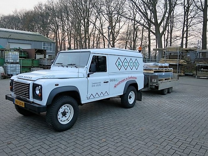 Het college op bezoek bij ACON Lemelerveld - Foto: Wim