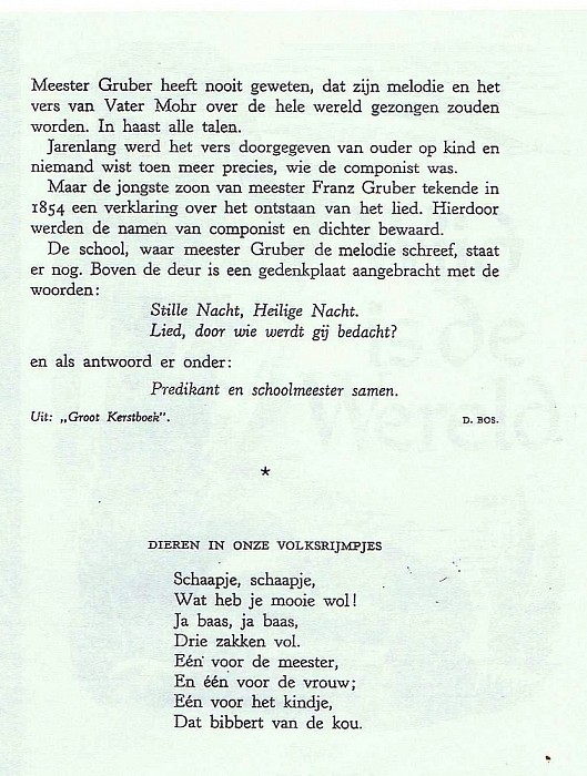 De oorsprong van…………..