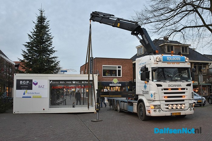 Het Glazen Huis staat klaar voor de dj’s van Vechtdal FM - Foto: Johan Bokma