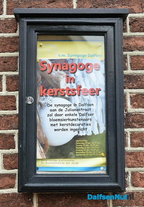Expositie in de Synagoge ook vandaag vanaf 13.00 uur open - Foto: Johan Bokma