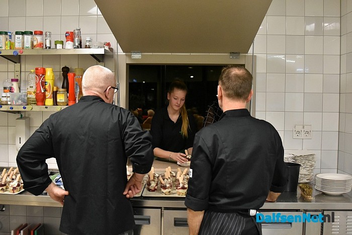 Het kerstdiner in de Trefkoele Plus was weer een groot succes! - Foto: Johan Bokma
